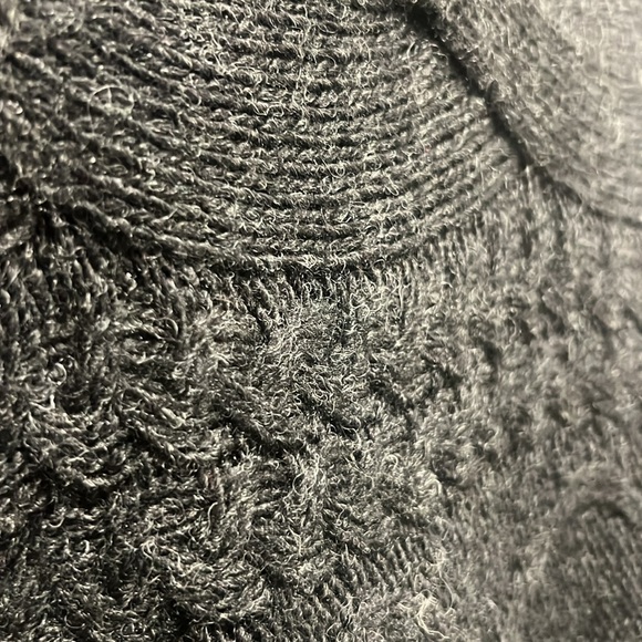 Odd Molly Wool Poncho with Tassels - Picture 5 of 9